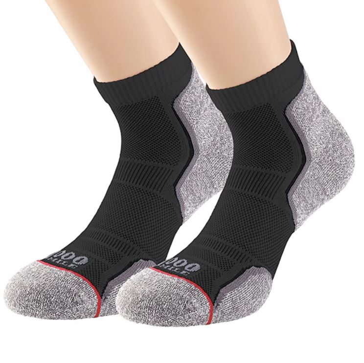 1000 MILE WOMENS RUN ANKLET REPREVE SOCKS