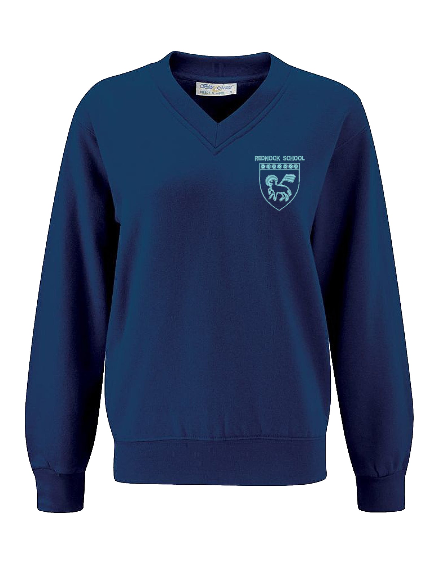 REDNOCK V-NECK SWEATSHIRT - NAVY - Age 9-13