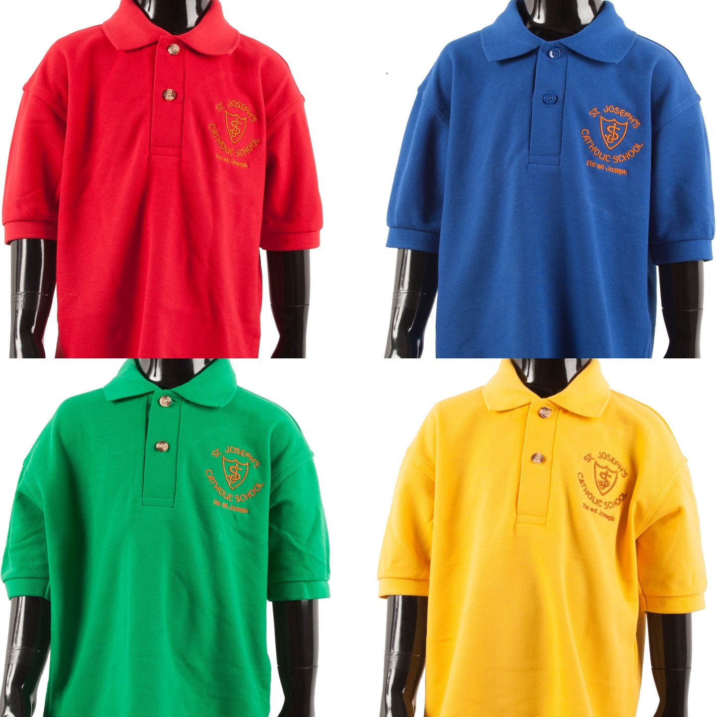 ST JOSEPH'S PE POLO - HOUSE COLOURS