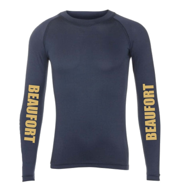 BEAUFORT PONY CLUB JUNIOR BASELAYER - NAVY