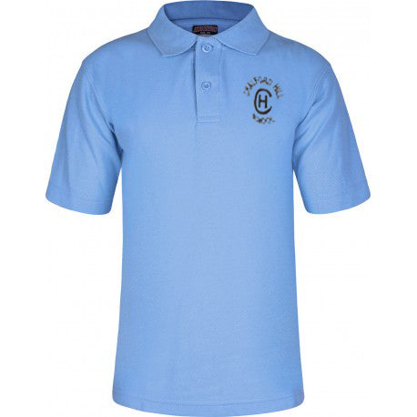 CHALFORD HILL POLO SHIRT-SKY 3" - 13YRS"