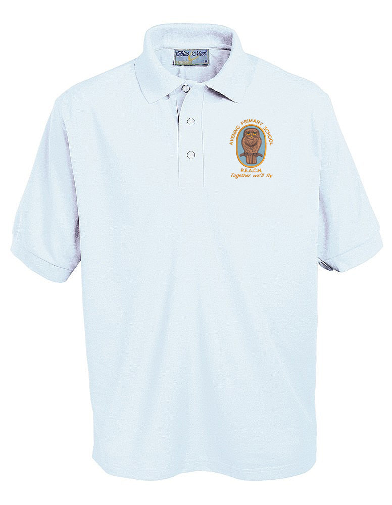 AVENING POLO SHIRT, WHITE OR SKY