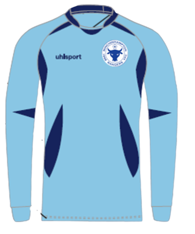 UHLSPORT MINCHINHAMPTON RANGERS YFC SENIOR L/S HOME SHIRT