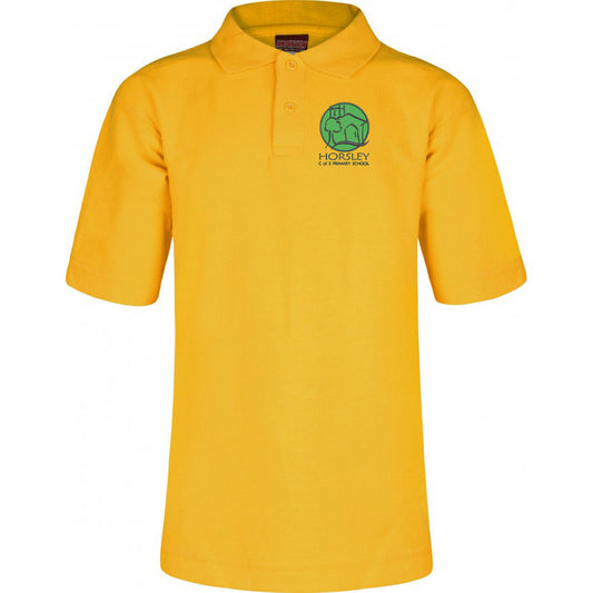 HORSLEY POLO SHIRT - GOLD