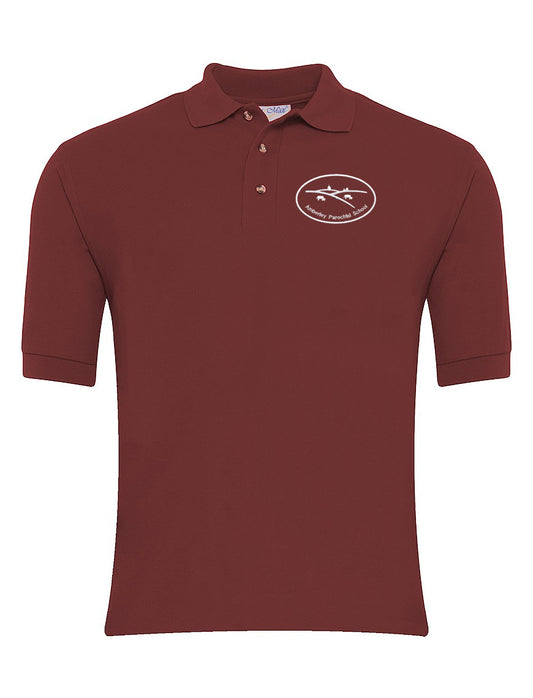 AMBERLEY SCHOOL POLO SHIRT-MAROON