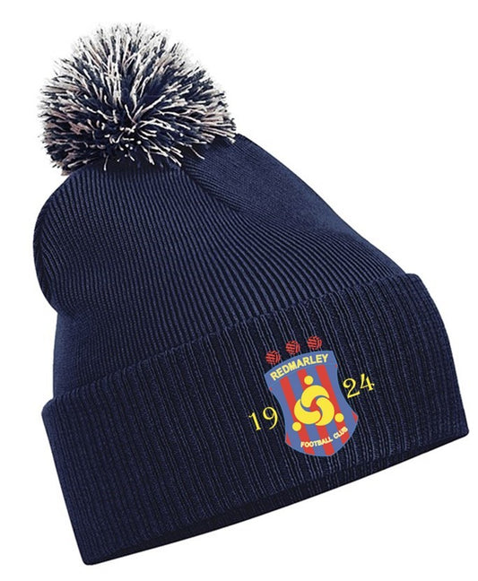 REDMARLEY FC SNOWSTAR BOBBLE HAT