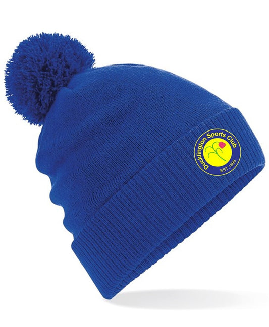 DUCKLINGTON SPORTS CLUB ORIGINAL POM BOBBLE HAT