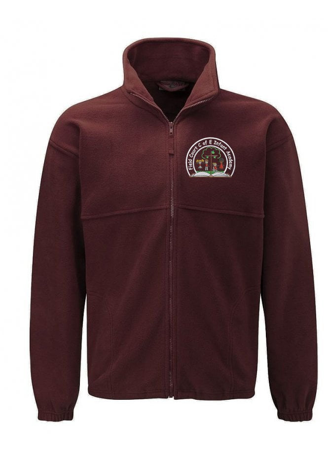 FIELD COURT INFANTS ZIP FLEECE