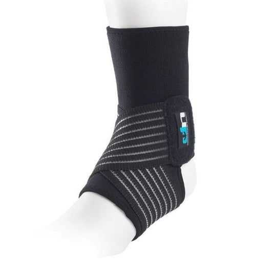 UP NEOPRENE ANKLE SUPPORT WITH STRAPS