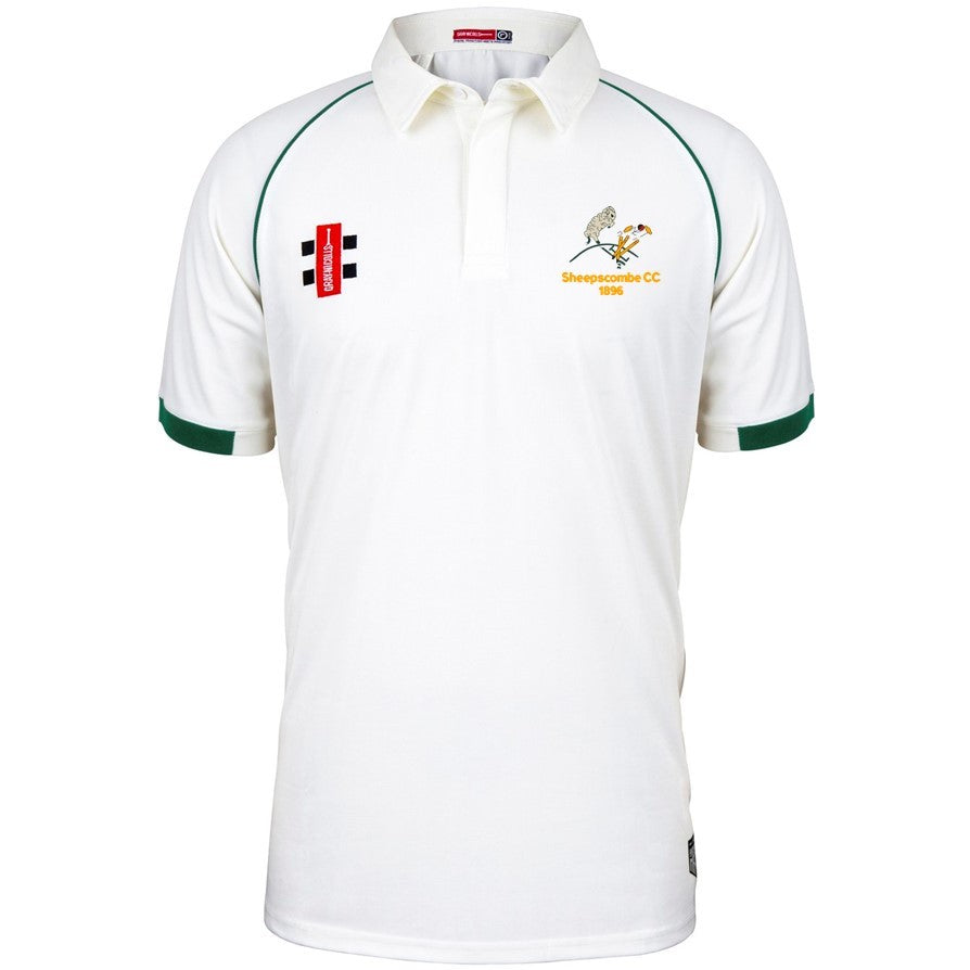 GRAY-NICOLLS SHEEPSCOMBE CC SENIOR MATRIX V2 PLAYERS SHIRT