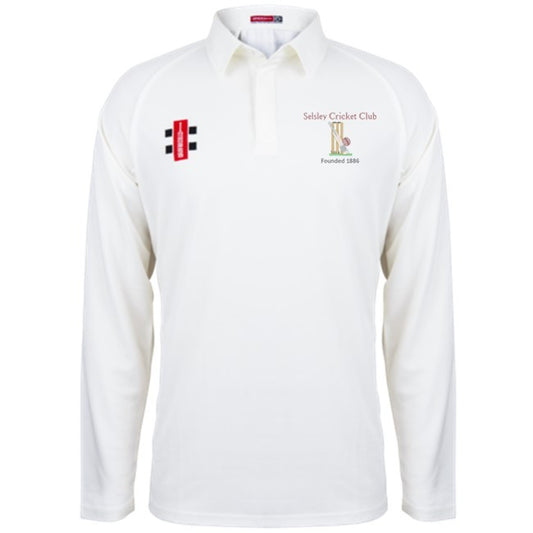 GRAY-NICOLLS SELSLEY CC MATRIX V2 L/S SHIRT