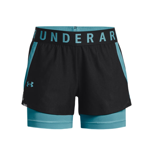 UNDER ARMOUR WOMENS PLAY UP 2IN1 SHORTS