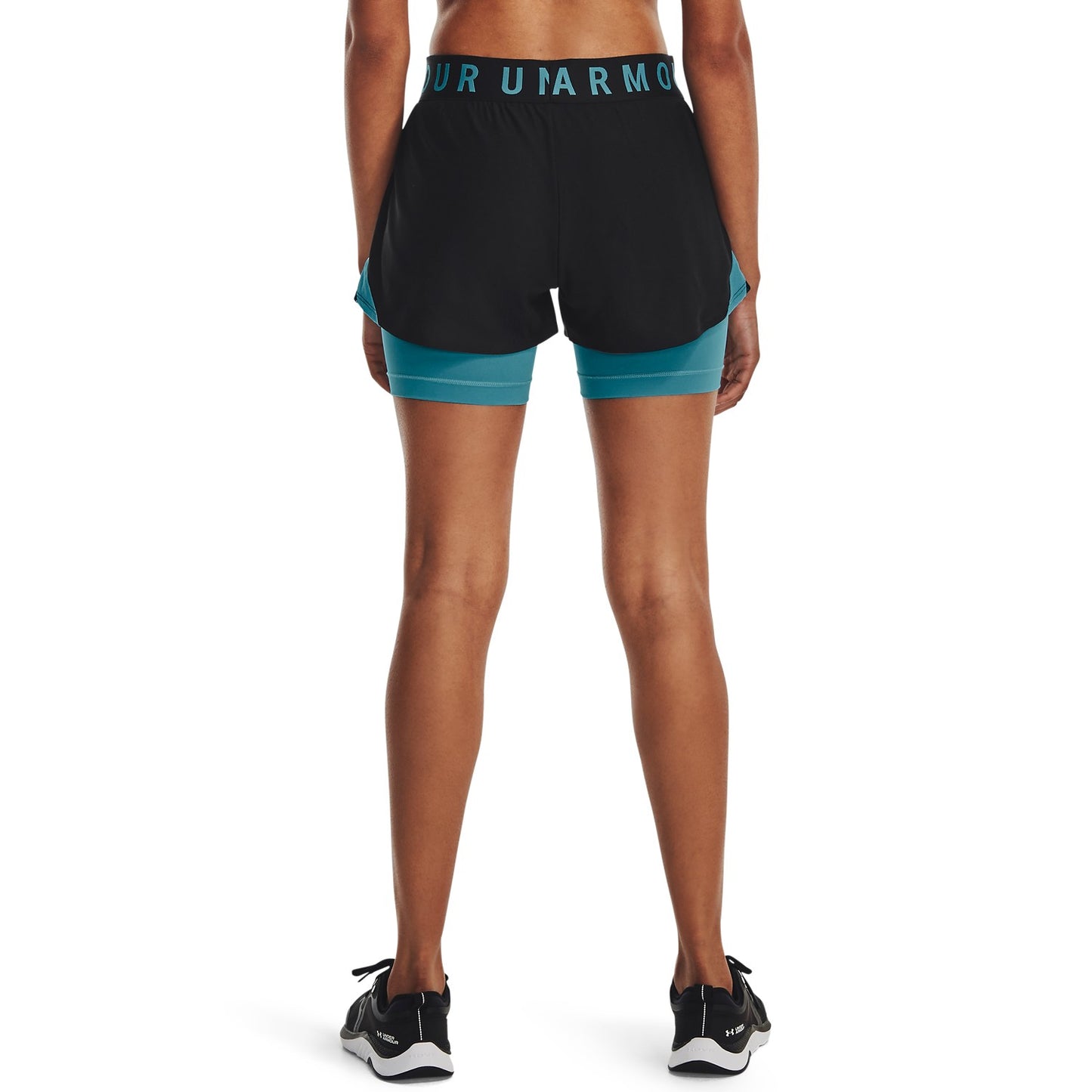 UNDER ARMOUR WOMENS PLAY UP 2IN1 SHORTS