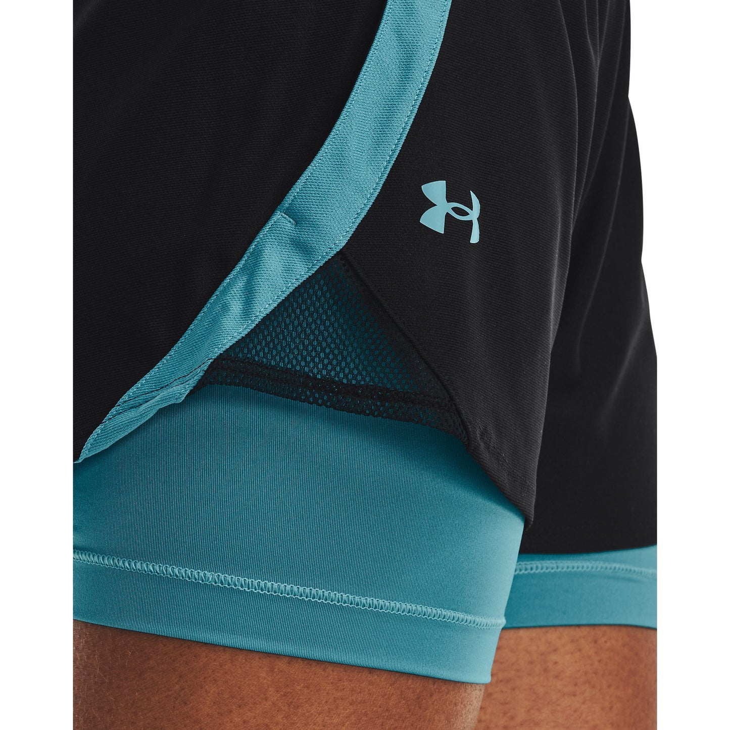 UNDER ARMOUR WOMENS PLAY UP 2IN1 SHORTS