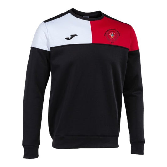 JOMA CHELTENHAM CIVIL SERVICE AFC JUNIOR CREW V SWEATSHIRT