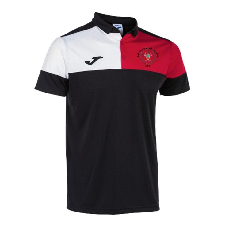 JOMA CHELTENHAM CIVIL SERVICE AFC JUNIOR CREW V POLO SHIRT