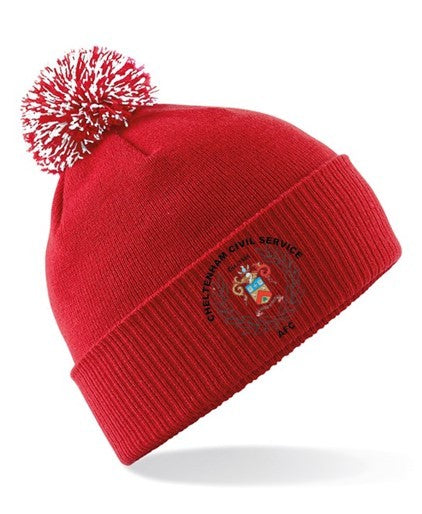 CHELTENHAM CIVIL SERVICE AFC SNOWSTAR BOBBLE HAT