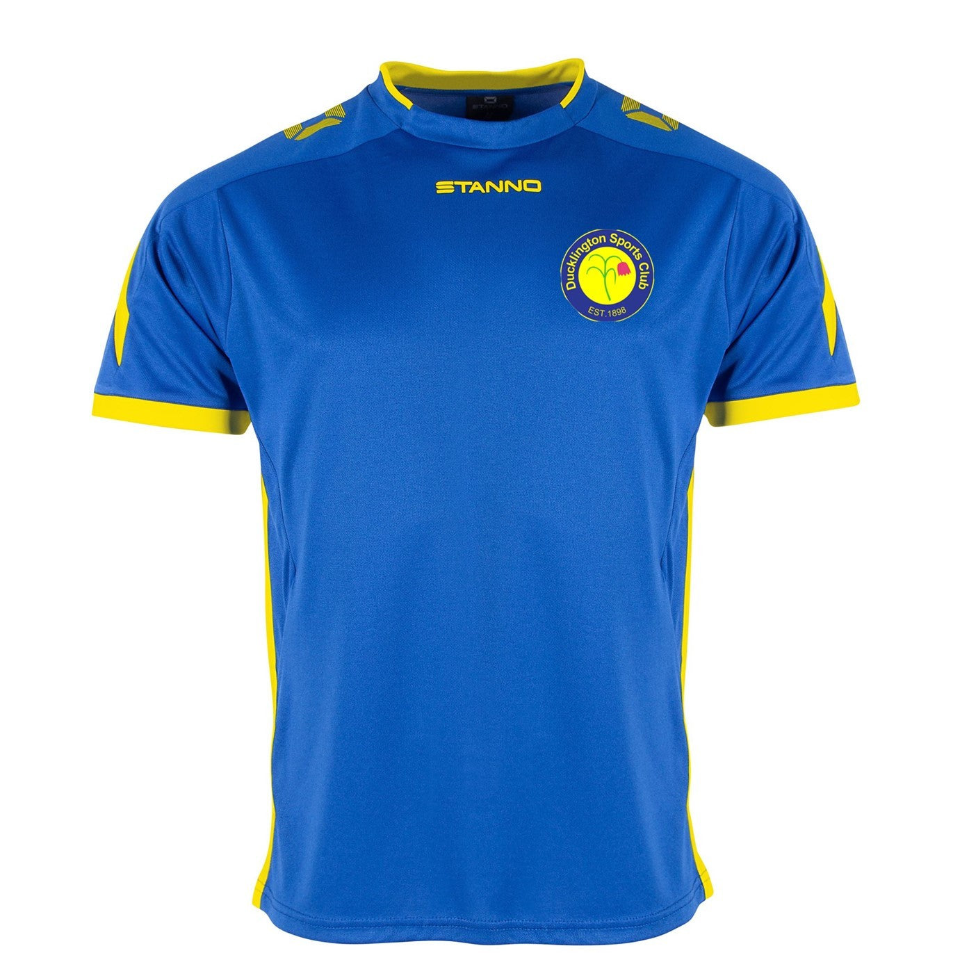 STANNO DUCKLINGTON SPORTS CLUB JUNIOR DRIVE S/S AWAY SHIRT OPTION 1