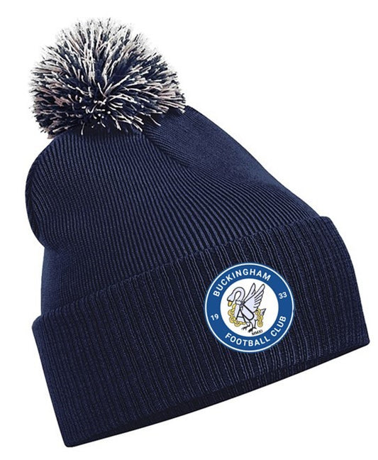 BUCKINGHAM FC SNOWSTAR BOBBLE HAT