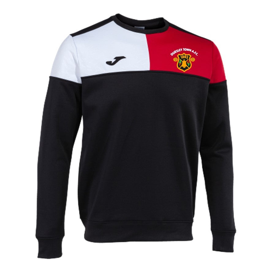 JOMA DURSLEY TOWN AFC CREW V SWEATSHIRT