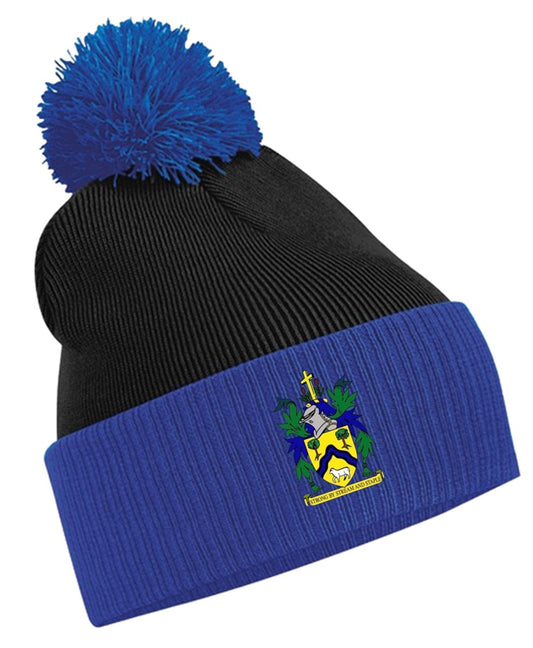 WOTTON ROVERS FC TWO-TONE BOBBLE HAT