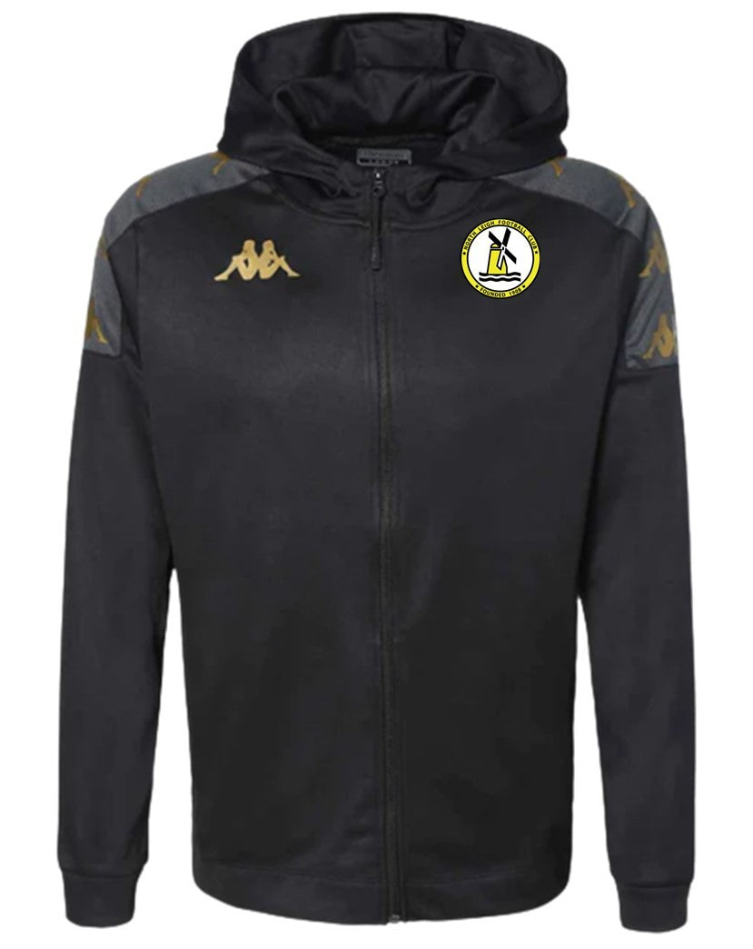 KAPPA NORTH LEIGH FC SUPPORTERS GREVOLO FULL ZIP HOODIE