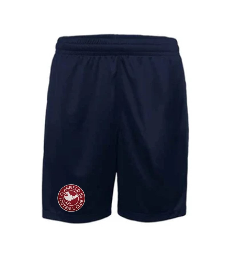 KAPPA CLANFIELD FC PLAYERS SENIOR GONDO TRAINING SHORTS - NAVY