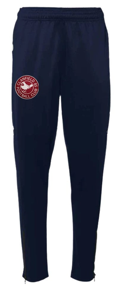 KAPPA CLANFIELD FC PLAYERS JUNIOR GASTON TRAINING PANTS - NAVY