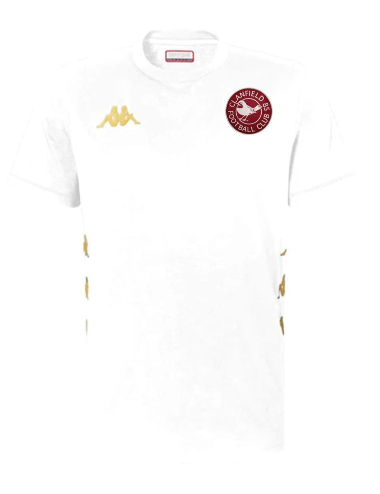 KAPPA CLANFIELD FC MANAGERS GIOVO S/S TEE