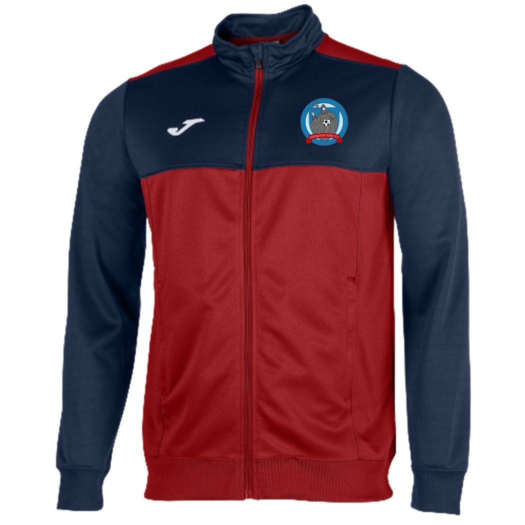 JOMA SHERSTON TOWN FC WINNER FULL ZIP TRACKSUIT TOP