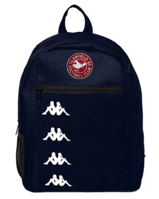 KAPPA CLANFIELD FC PLAYERS GELIA BACKPACK - UNDER 11'S - NAVY