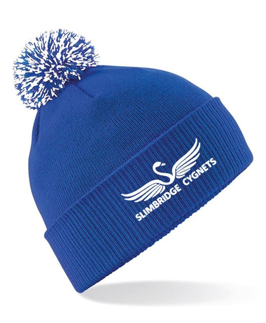 SLIMBRIDGE CYGNETS SNOWSTAR BOBBLE HAT