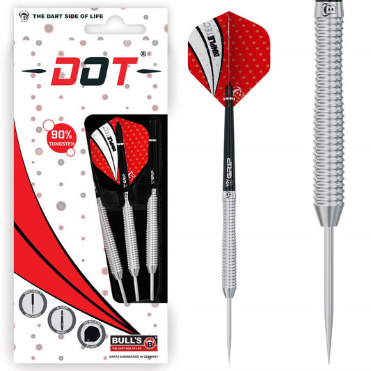 BULL'S DARTS DOT D2 90% TUNGSTEN DARTS