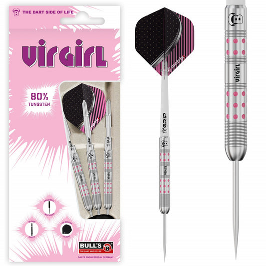 BULL'S DARTS VIRGIRL VR1 80% TUNGSTEN DARTS