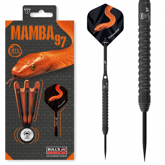 BULL'S DARTS MAMBA M3 97% TUNGSTEN DARTS