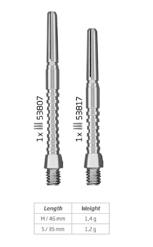 BULL'S DARTS TECNO ALUMINIUM SHAFTS