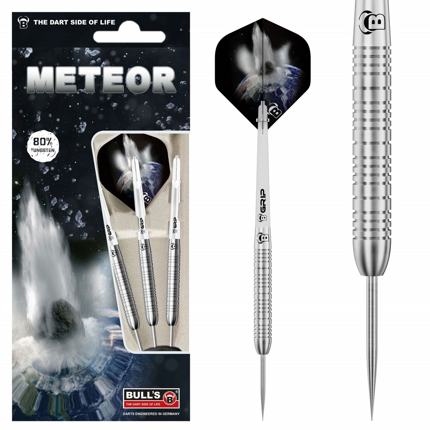 BULL'S DARTS METEOR MT4 80% TUNGSTEN DARTS