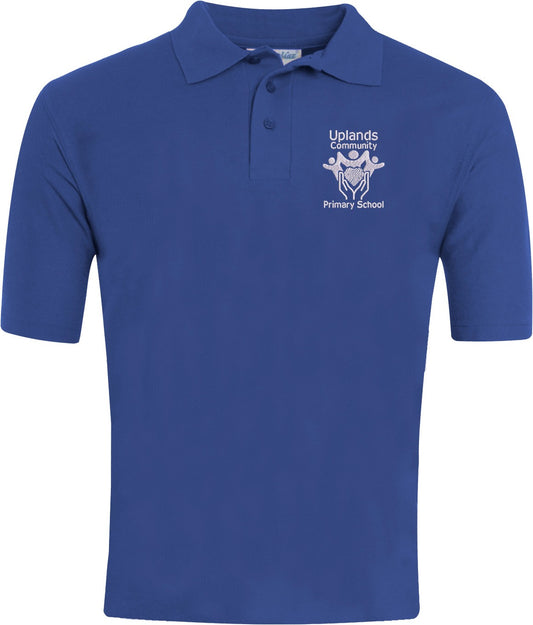 UPLANDS PRIMARY POLO SHIRT - ROYAL