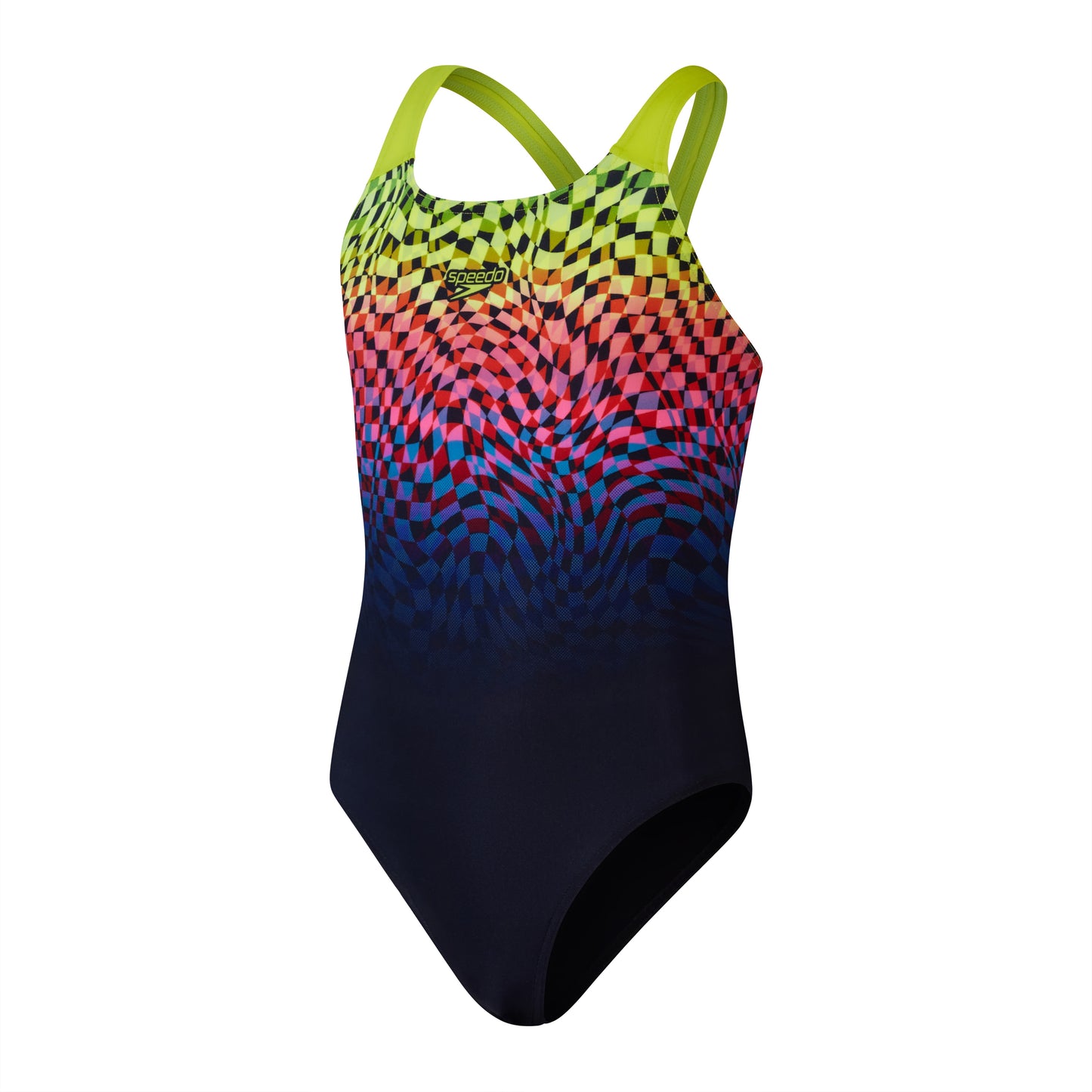 SPEEDO GIRLS DIGITAL PLACEMENT POWERBACK SWIMSUIT