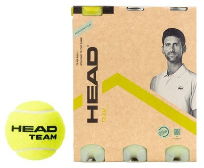 HEAD TEAM BALL 3 TUBE PACK