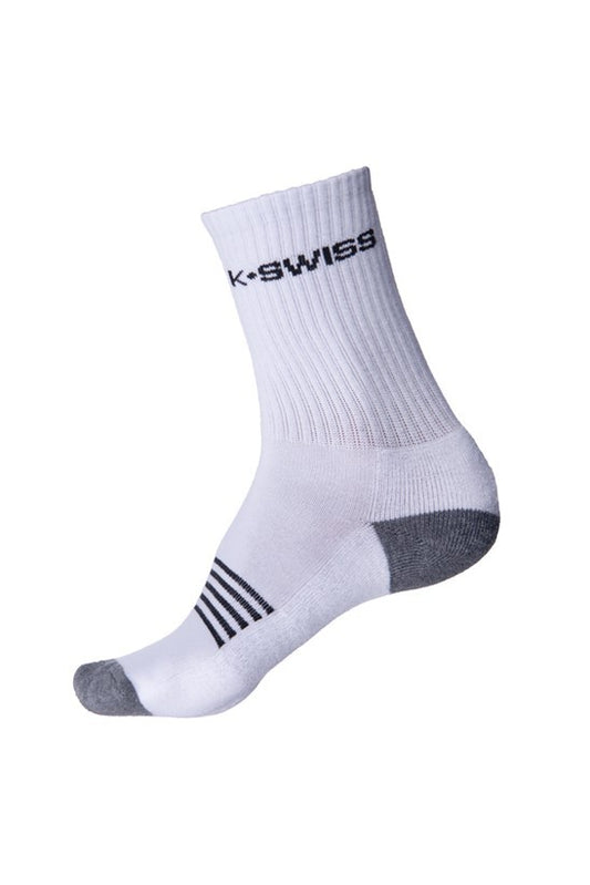 K-SWISS ALL COURT CREW TENNIS SOCKS