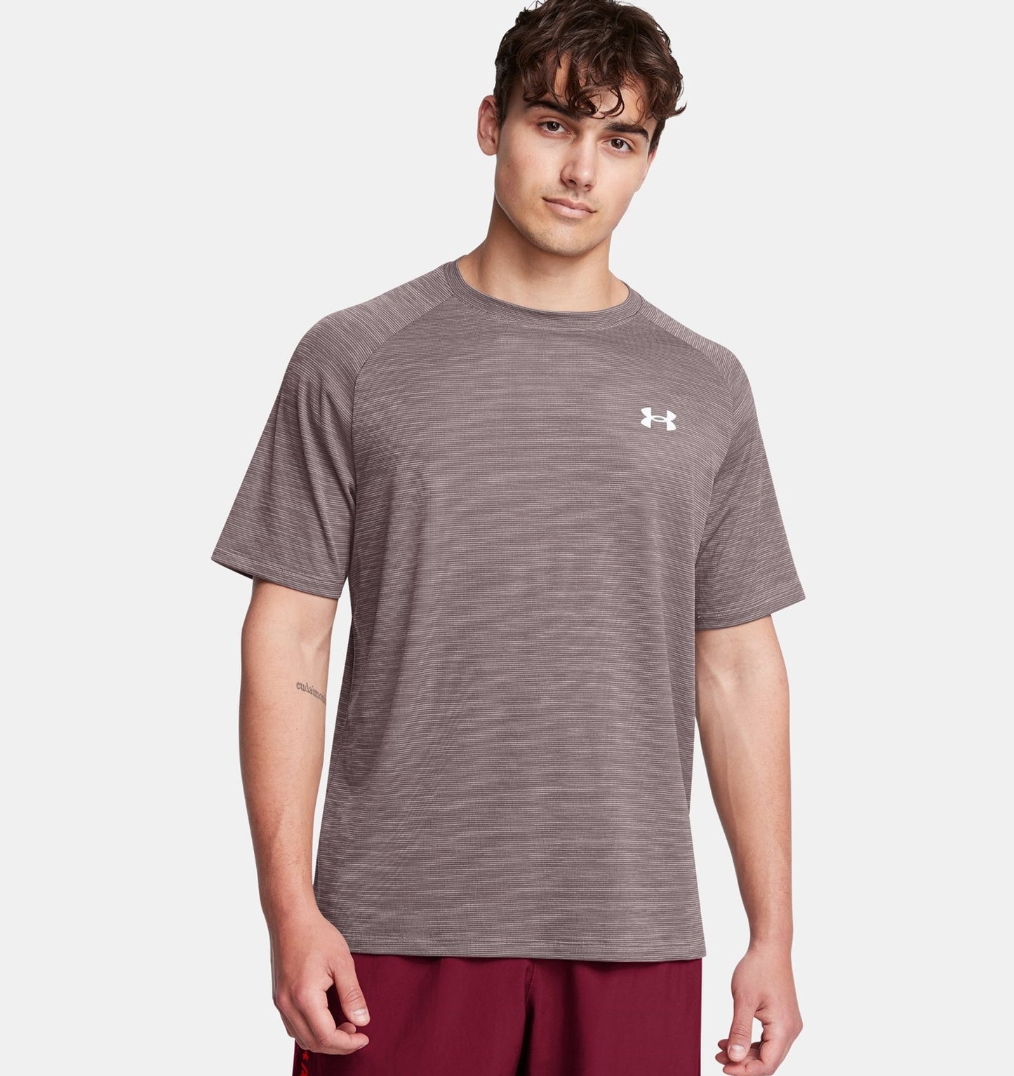 UNDER ARMOUR MENS TECH TEXTURED S/S TEE