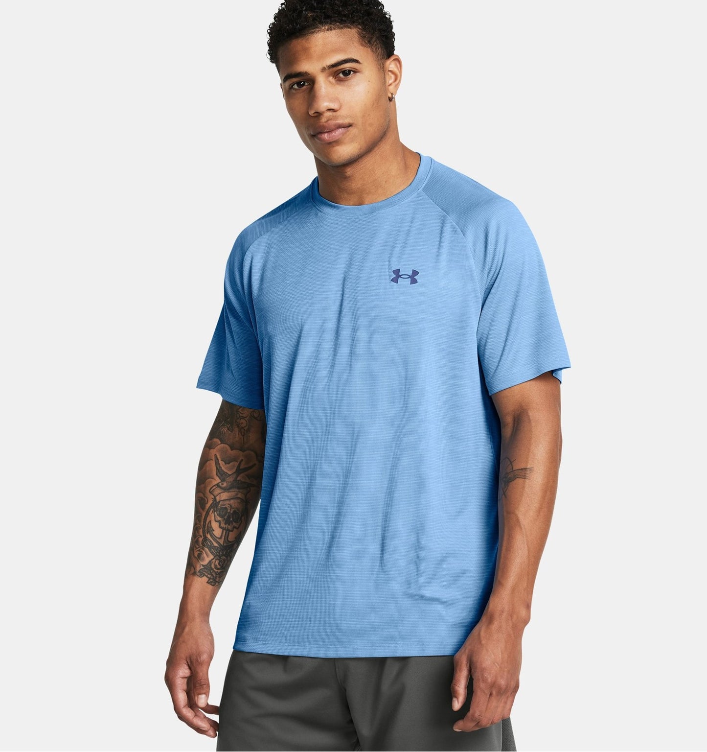 UNDER ARMOUR MENS TECH TEXTURED S/S TEE