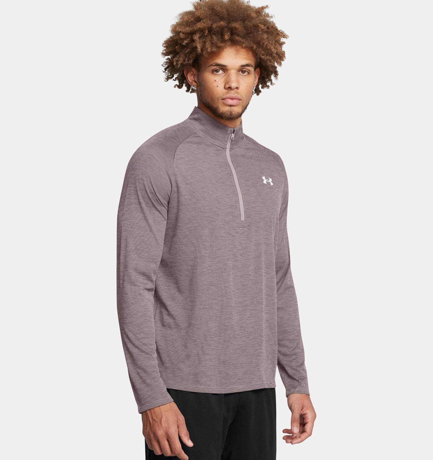 UNDER ARMOUR MENS TECH TEXTURED HALF ZIP