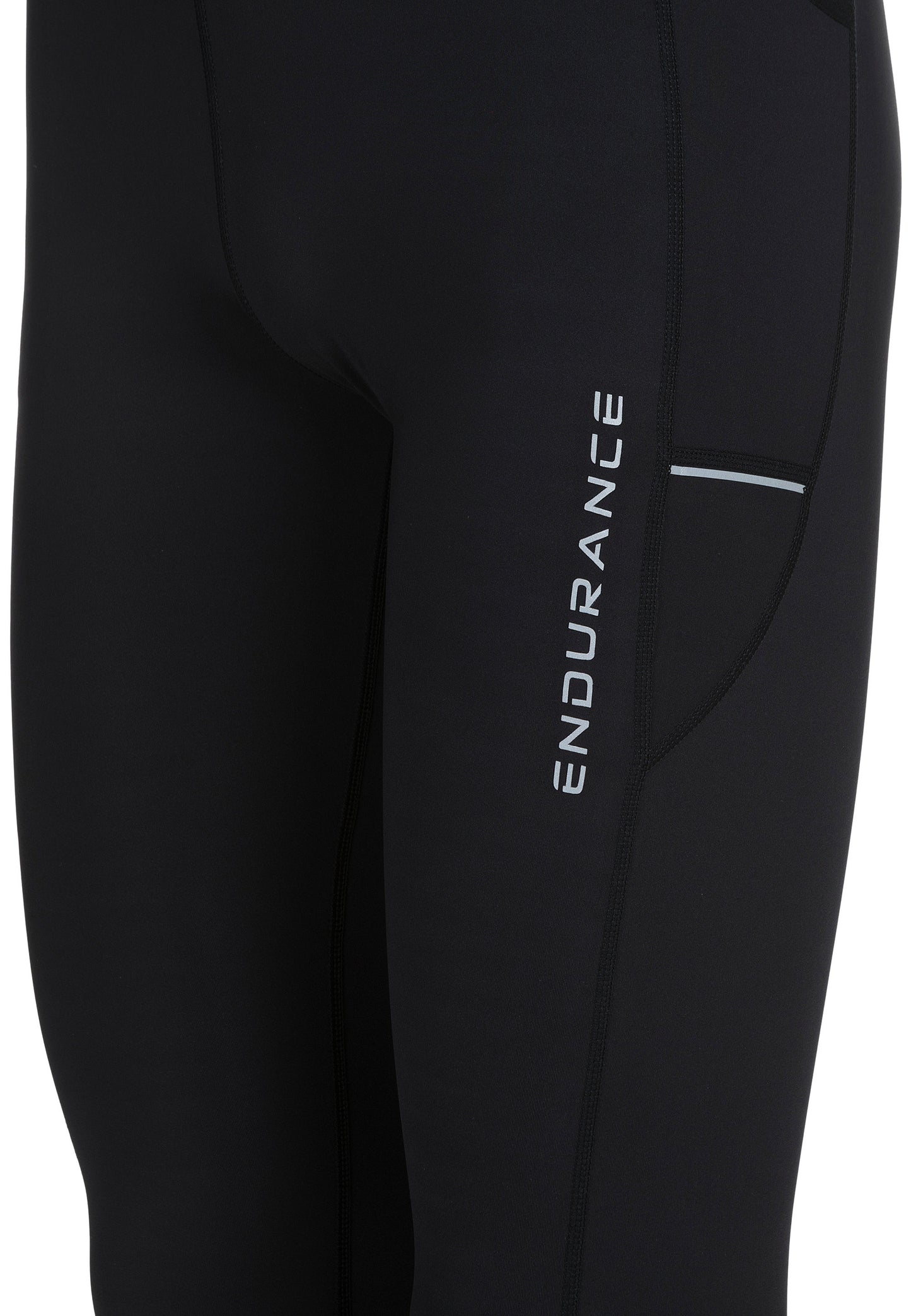 ENDURANCE MEN'S ENERGY TIGHTS - BLACK