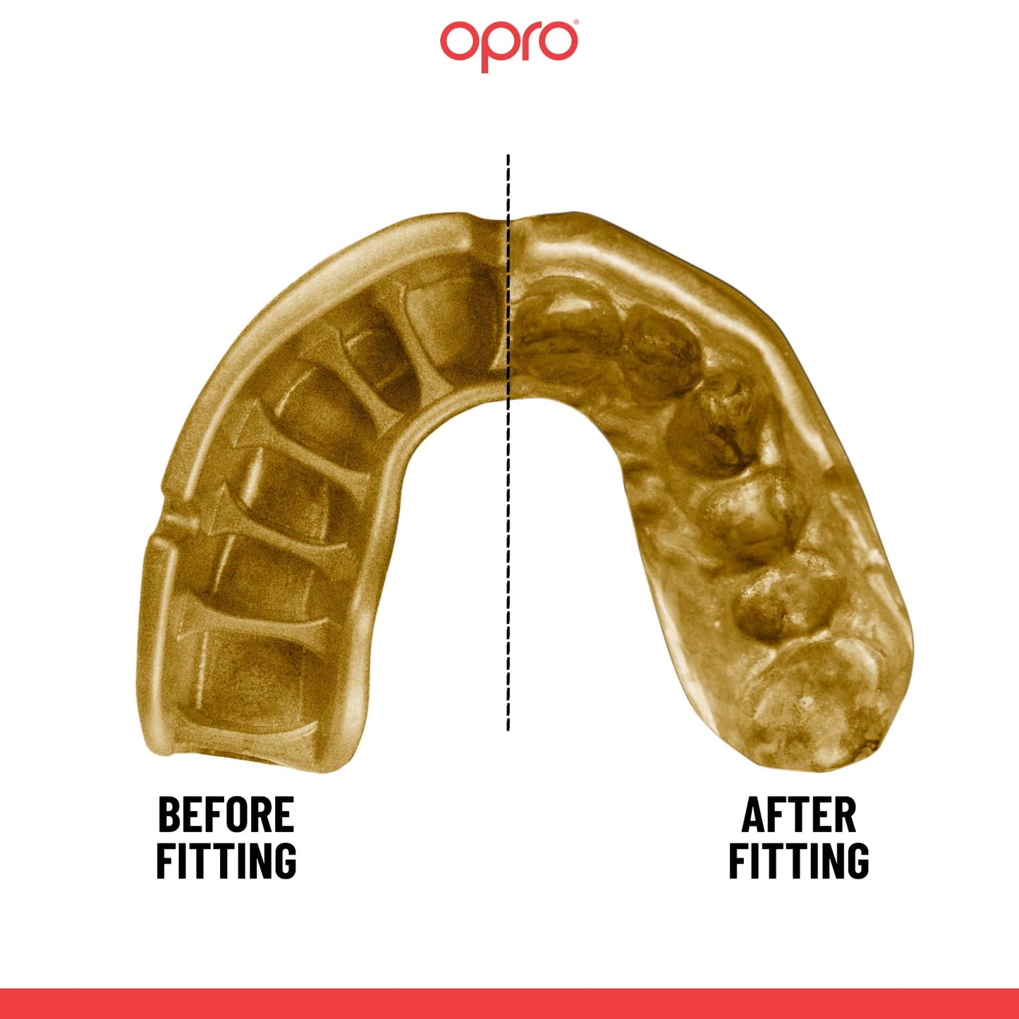 OPRO GOLD MOUTHGUARD