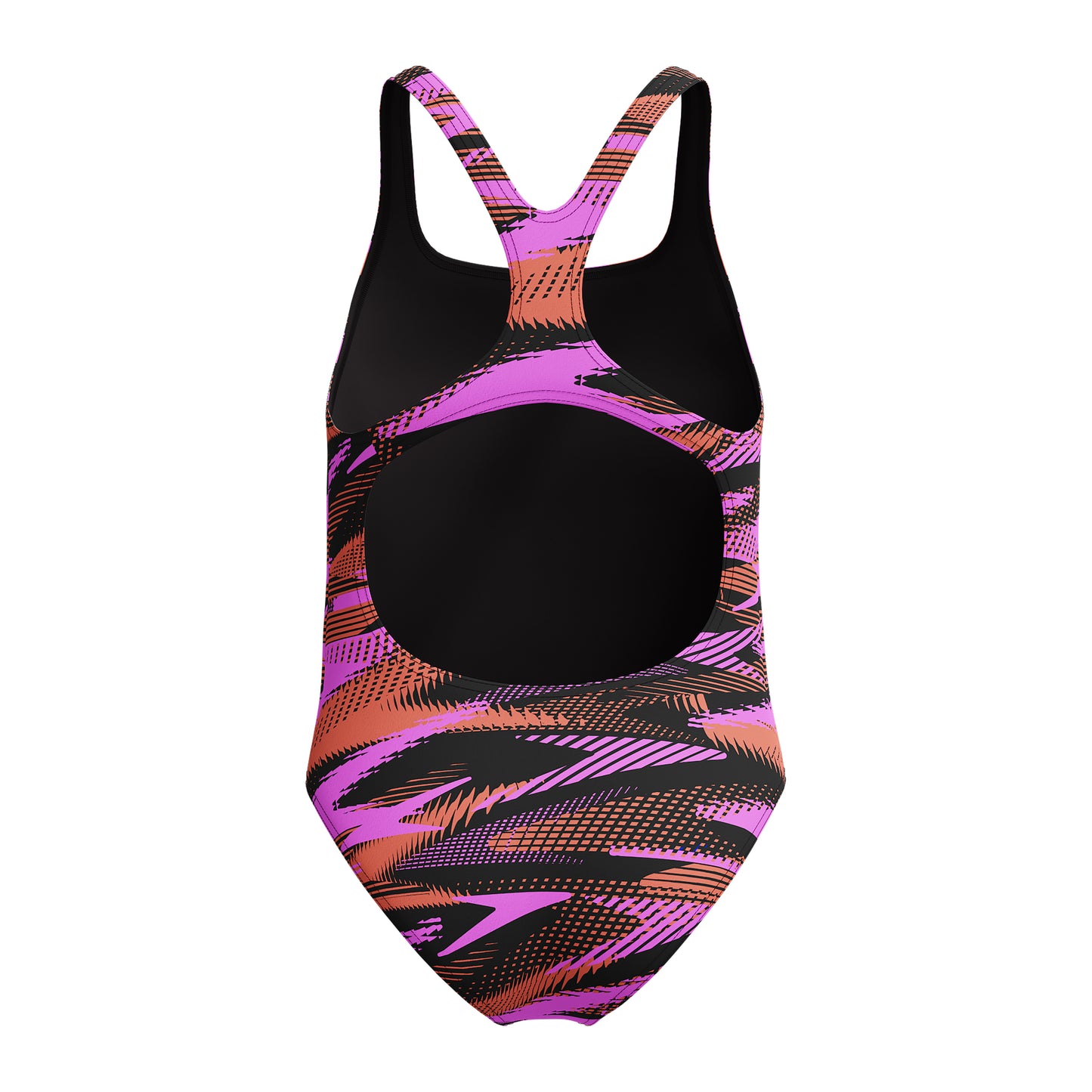 SPEEDO GIRLS HYPERBOOM PRINTED MEDALIST SWIMSUIT