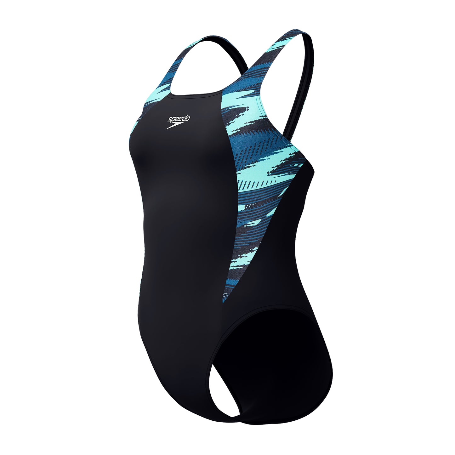 SPEEDO WOMENS HYPERBOOM SPLICE MUSCLEBACK SWIMSUIT