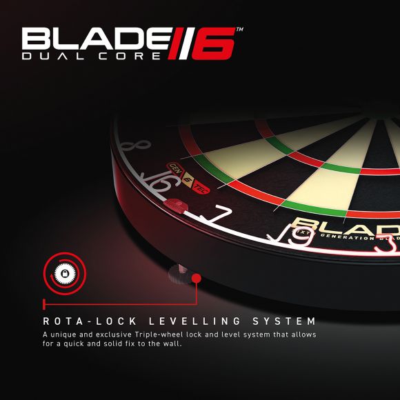 WINMAU BLADE 6 DUAL CORE DARTBOARD