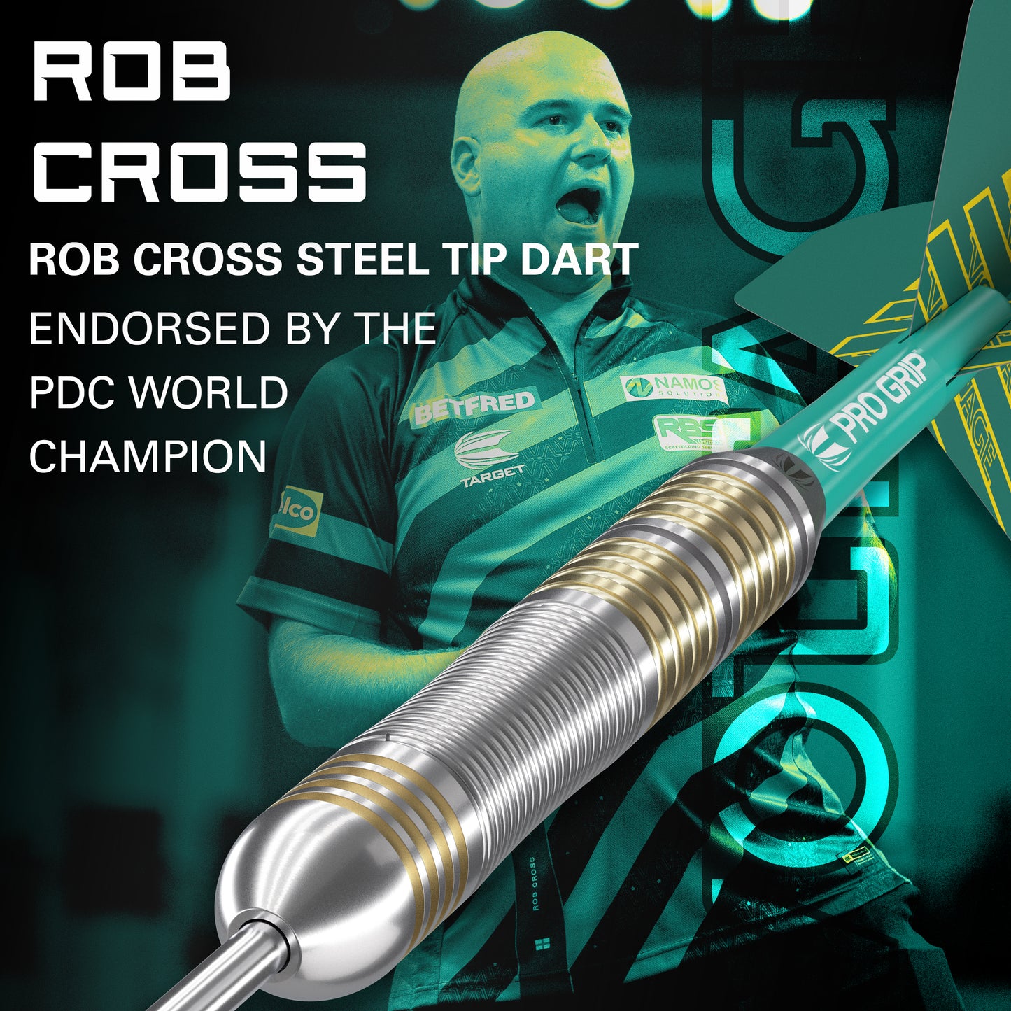 TARGET ROB CROSS BRASS DARTS